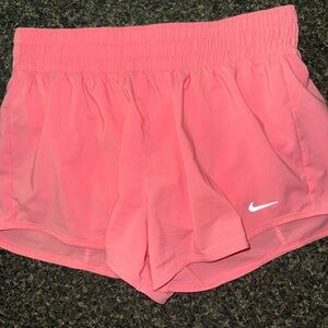 Nike Pink Athletic Shorts Lightweight Breathable